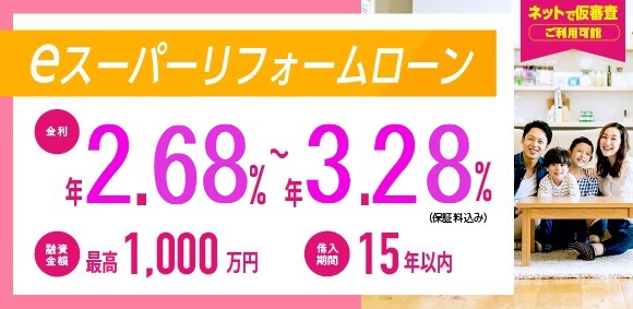 eスーパーリフォームローン
